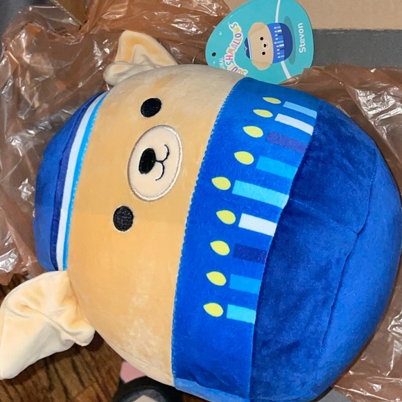NWT SQUISHMALLOW STEVON HANNUKAH CHANUKAH PLUSH 10” - Picture 6 of 14